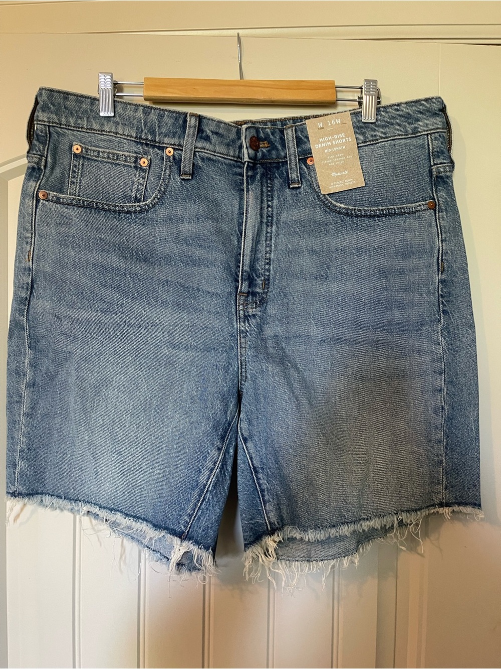 Madewell High-Rise Denim Shorts
